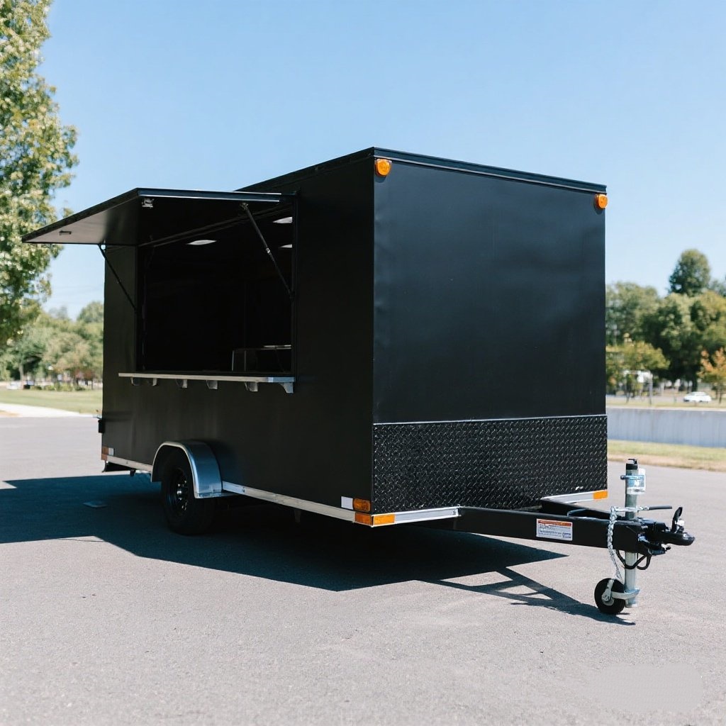 Coffee Van Equipment - Mobile Food Trailer Coffee Ice Cream