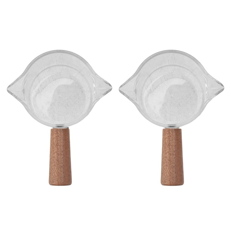 B50C 2Pcs Double Spouts Espres - Espresso Shot Glass recension och pris