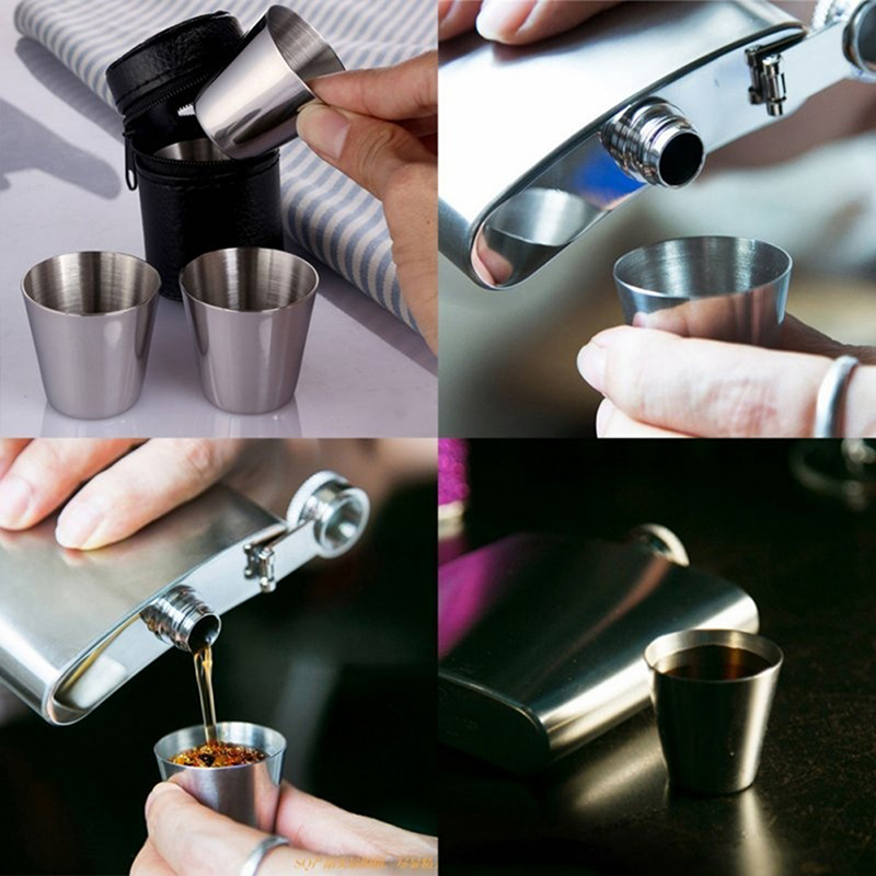 4/6Pcs Stainless Steel Cups Mi - Espresso Shot Glass recension och pris