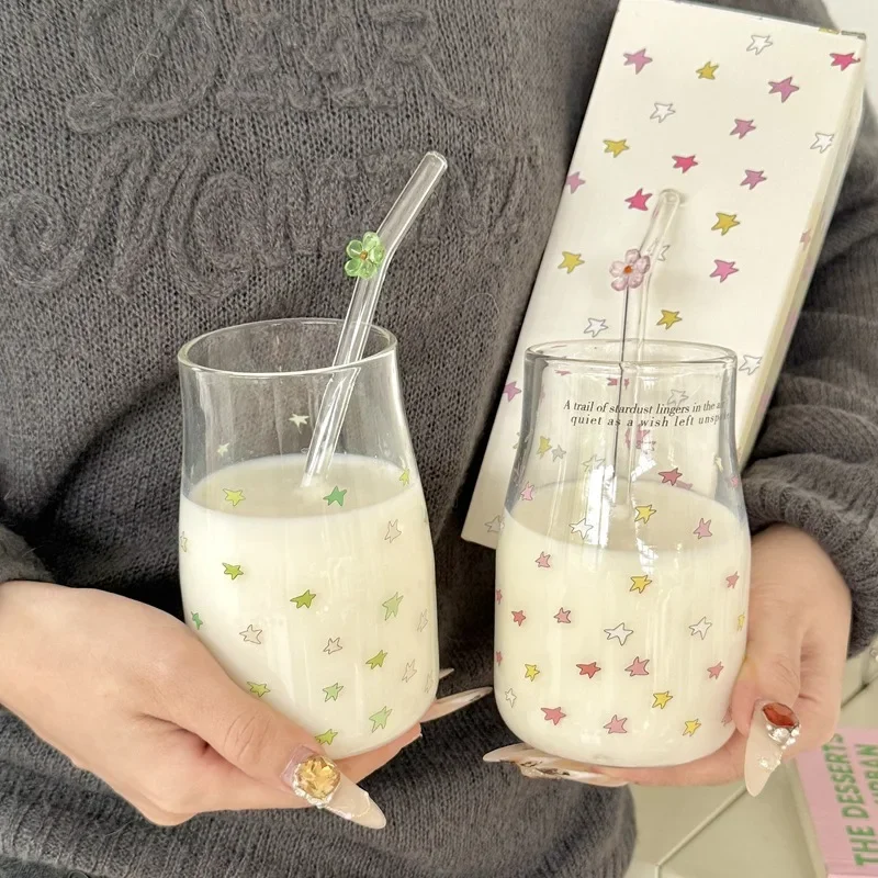 Kawaii Mug Star Glass Water Cu - Espresso Shot Glass recension och pris