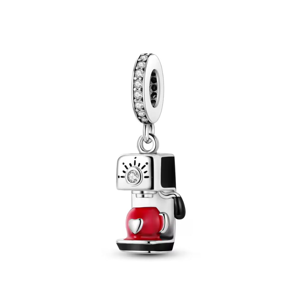 925 Silver drink series Charm  - Espresso Shot Glass recension och pris