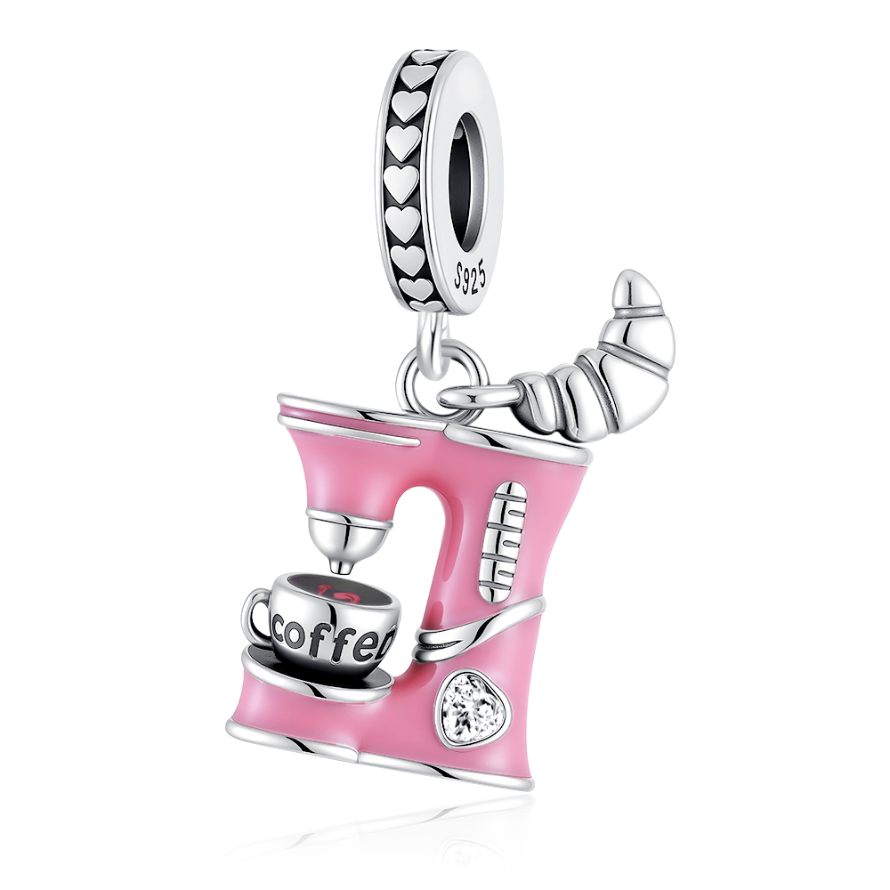 925 Silver drink series Charm  - Espresso Shot Glass recension och pris