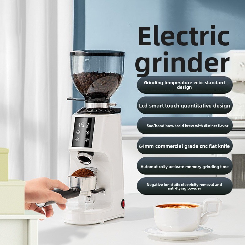 Electric Coffee Grinder, 100 S - Coffee Grinder Burr Flat recension och pris
