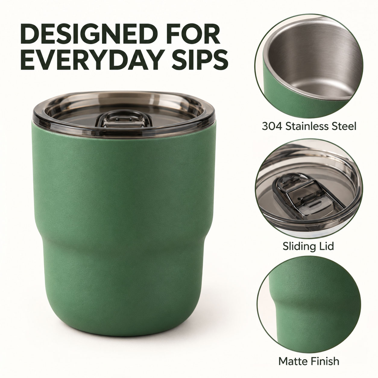 Custom Coffee Cup with Lid Per - Coffee Equipment For Camping recension och pris
