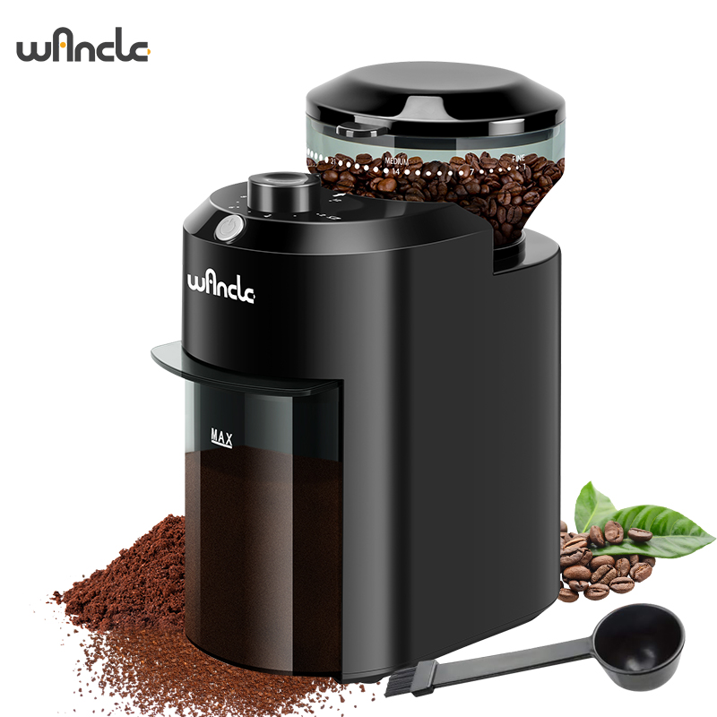 Wancle Automatic Burr Mill Cof - Coffee Grinder Burr Flat recension och pris