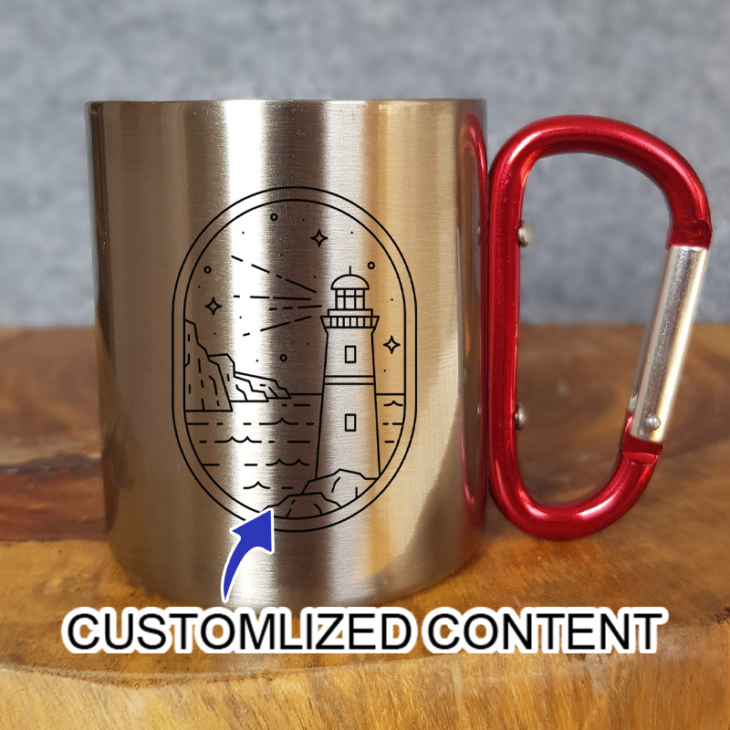 Stainless Steel Camping Mug wi - Coffee Equipment For Camping recension och pris