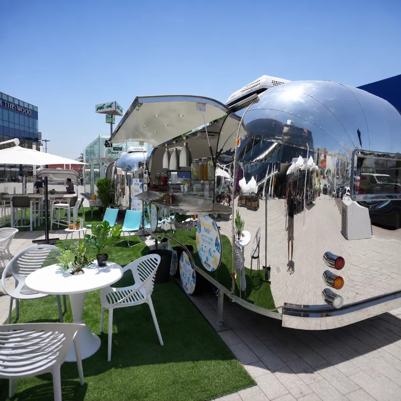 Food Truck Coffee Trailer Stre - Coffee Van Equipment recension och pris